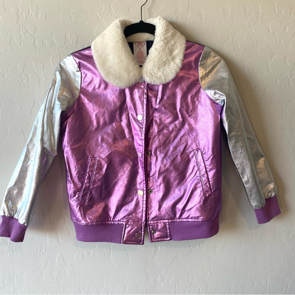 365 Kids Satin Finish Jacket Girls Size 8